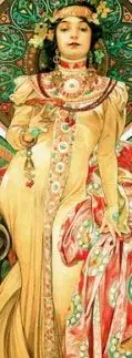 Záložka Alfons Mucha – Moët & Chandon - Alfons Mucha