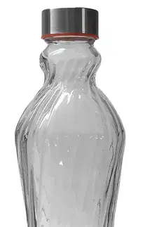 MAKRO - Fľaša sklenená 1000ml, výška 31cm