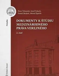 Dokumenty k štúdiu medzinárodného práva verejného 2. časť