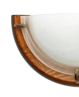 Stropné svietidlo plafond 1/2 1X60W dub DUNA