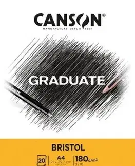 Canson Graduate Bristol 180 g 20 listov A4