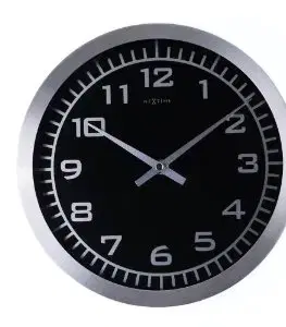 Hodiny na stenu Nextime Blacky 2954 45cm