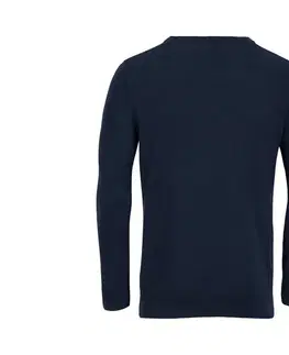 Ľanový pulóver, v námorníckej modrej