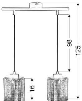 Cox previs 2x60W e27 zlatá