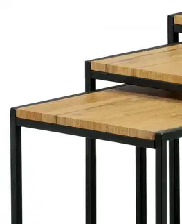 Set 3 ks odkladacích stolíkov AF-3003 Autronic