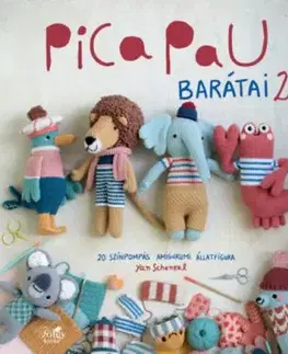 Pica Pau barátai 2. - 20 színpompás amigurumi állatfigura - Yan Schenkel