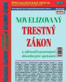 Novelizovaný Trestný zákon 2/2024
