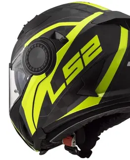 LS2 FF313 Vortex Carbon Hi Vis Yellow - L (59-60)
