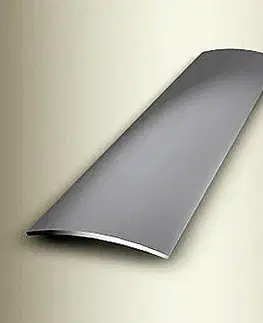 Prechodový profil 30 mm, oblý (samolepiaci) | Küberit 451 SK Kartáčovaný nerez