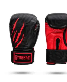 GymBeam Boxerské rukavice Grind Black/Red  10 OZ