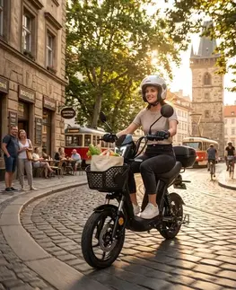 W-TEC E-Greta II 12Ah červená