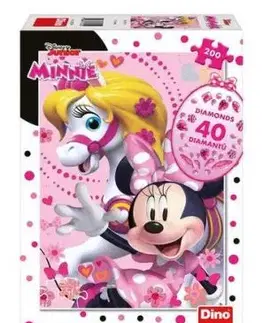 Puzzle Minnie Mouse 200 diamond Dino
