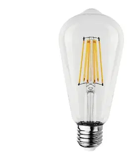  LED Žiarovka FILAMENT ST64 E27/12W/230V 3000K ZLF915