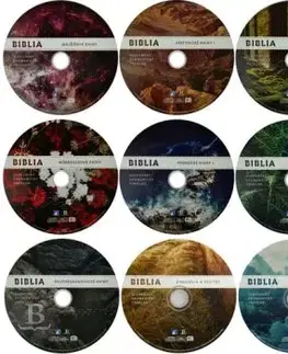 Audiobiblia s DT knihami, sada 9 CD