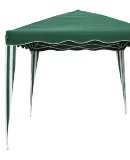 Kinekus Altánok 295x295cm, rýchlozostaviteľný, zelený GARDENKUS