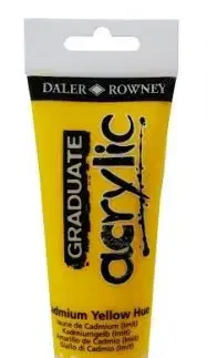 D&R Graduate akrylová farba Cadmium Yellow 120 ml