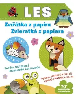 Zvířátka z papíru / Zvieratká z papiera - Les (CZ/SK vydanie)