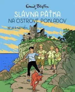 Slávna päťka 1: Na ostrove pokladov - komiks - Enid Blyton