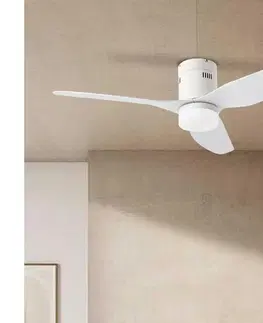 ZE - LED stropný látor PADUA LED/18W/230V Wi-Fi Tuya biely + diaľkové ovládanie ZEV024