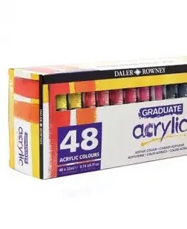 D&R Graduate sada akrylových farieb 48x22 ml