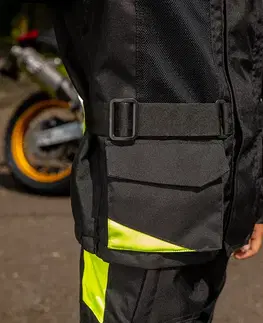 W-TEC Pinapoco bunda čierna-fluo - S/M