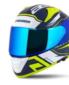 Cassida Aero Drome modrá/žltá fluo/svetlo modrá/biela XL (61-62)