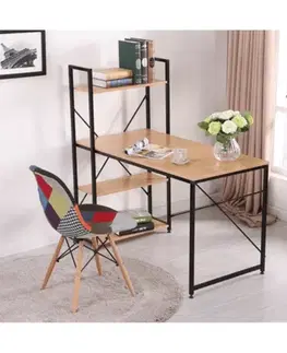 PC stôl s regálom VEINA Tempo Kondela