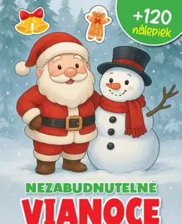 Nezabudnuteľné Vianoce - Aktivity s nálepkami