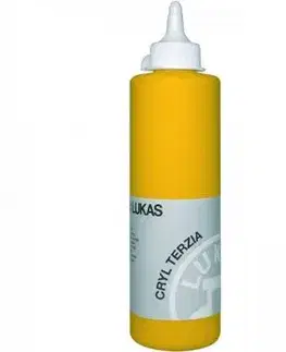 Lukas Terzia akrylová farba indian yellow 500 ml