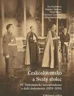 Československo a Svatý stolec IV. - Francesco Caccamo, Dagmar Hájková, Pavel Helan