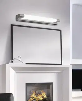 Nástenná lampa do kúpeľne nad zrkadlo, chróm, LED pásik 5W Mia