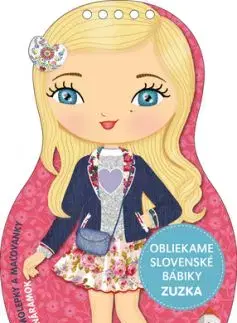 Obliekame slovenské bábiky ZUZKA – Maľovanky