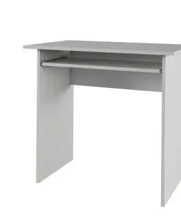 KONDELA Verner New pc stolík biela