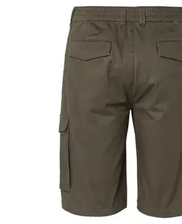 Cargo šortky, kaki