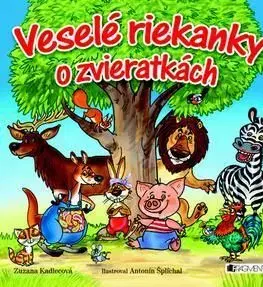 Veselé riekanky o zvieratkách - Zuzana Kadlecová, Antonín Šplíchal