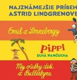 Set Najznámejšie príbehy Astrid Lindgrenovej (9 CD) - audioknihy - Astrid Lindgren