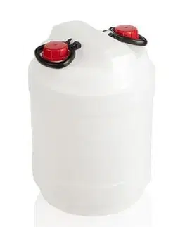 Kinekus Barel plastový, 40l šírka hrdla 5 cm, 2 hrdla s rúčkami