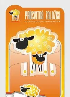 Priesvitná záložka Dve ovečky