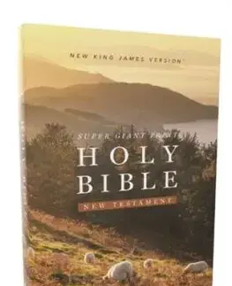 NKJV Super Giant Print New Testament, Softcover, Red Letter, Comfort Print - Thomas Nelson