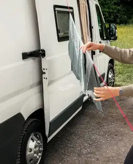 Hybridná vesta »packable«, kaki