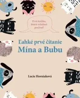 Ľahké prvé čítanie Mína a Bubu - Lucie Horniaková