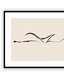 Dekoria Obraz Nude Line IV 40 x 50 cm, 40 x 50 cm