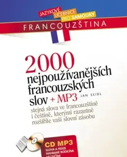 2000 nejpoužívanějších francouzských slov + CD MP3 - Jan Seidl