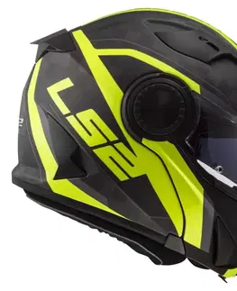 LS2 FF313 Vortex Carbon Hi Vis Yellow - L (59-60)