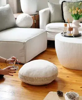 Decorative Pad Pelus - Ecru
