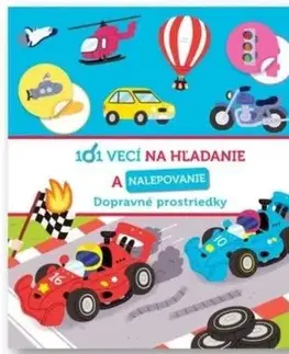 Dopravné prostriedky - 101 vecí na hľadanie a nalepovanie
