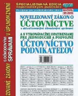 Novelizovaný zákon o účtovníctve + opatrenia 2/2026
