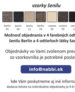 KONDELA Milo taburetka hnedá