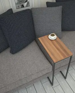 Príručný stolík / Odkladací stolík Callen - Walnut