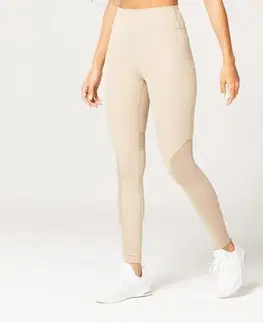 SQUATWOLF Dámske legíny Mesh Insert Cobblestone  S